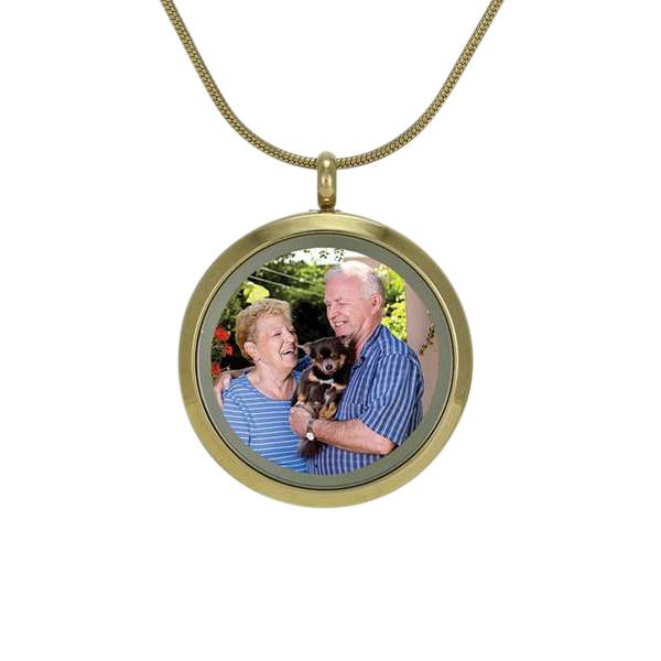 Companion Photo Cremation Pendant